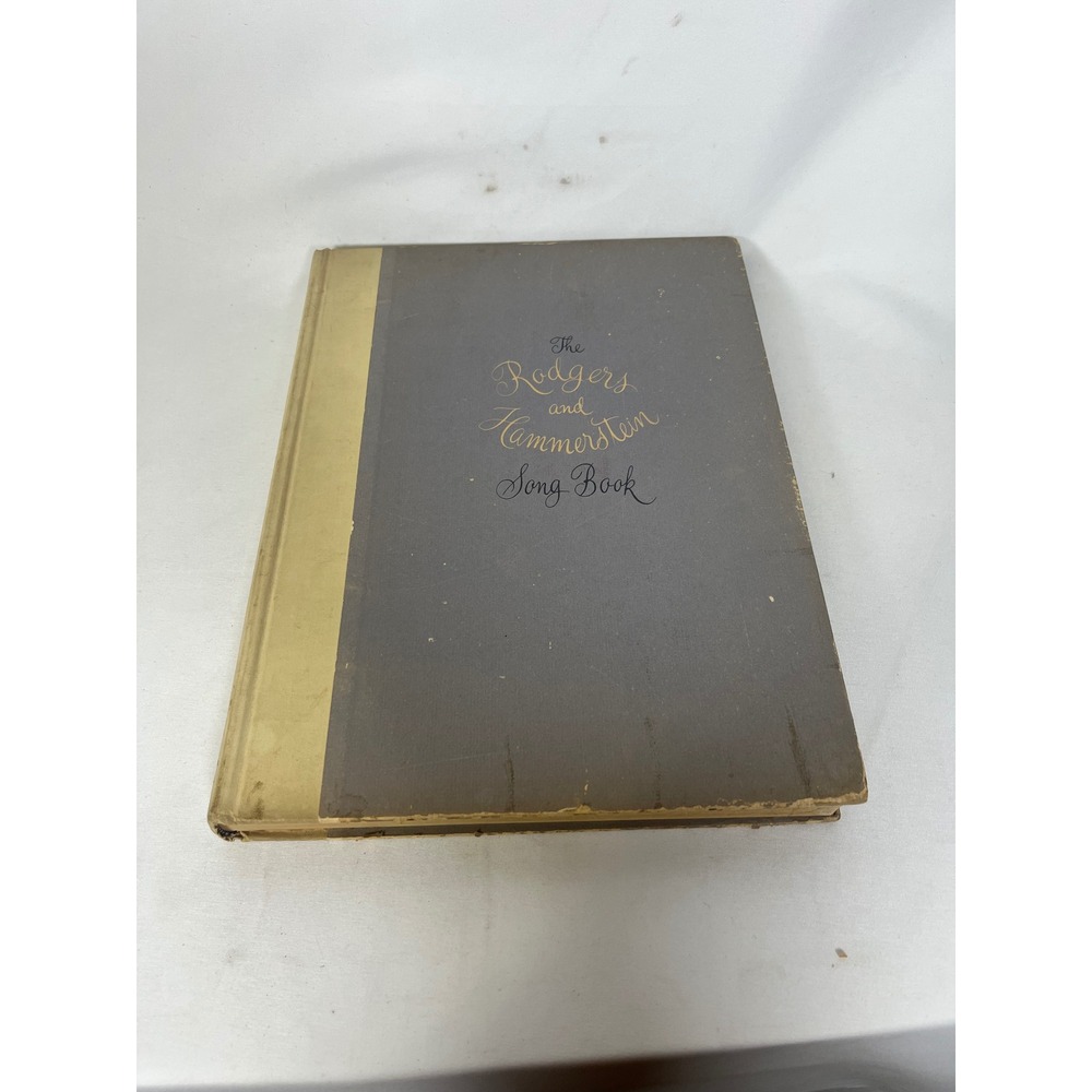 Vintage‎ The Rodgers and Hammerstein Song Book Hardcover Simon and Schuster